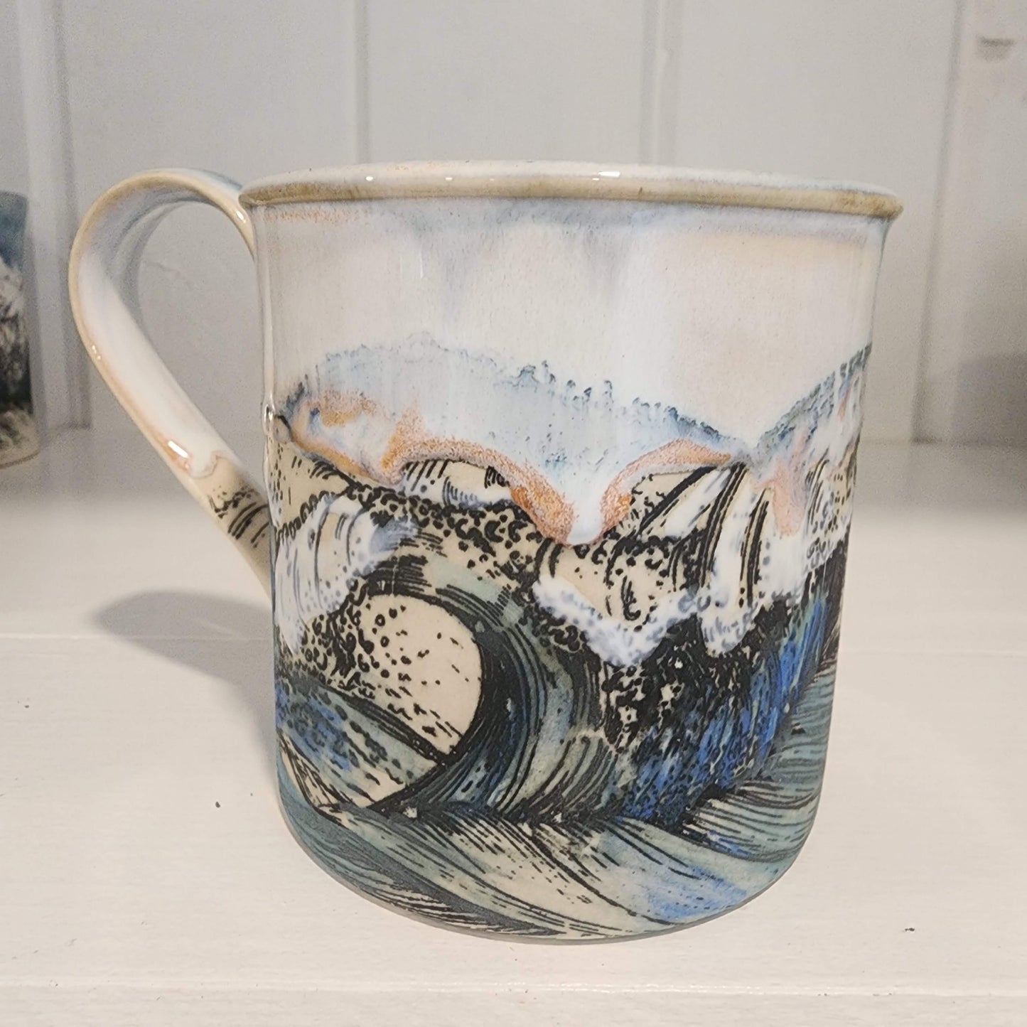 MANUFACTURER PRICING - Stoneware Mugs Crate of 10 - Alex Ceramics Wholesale