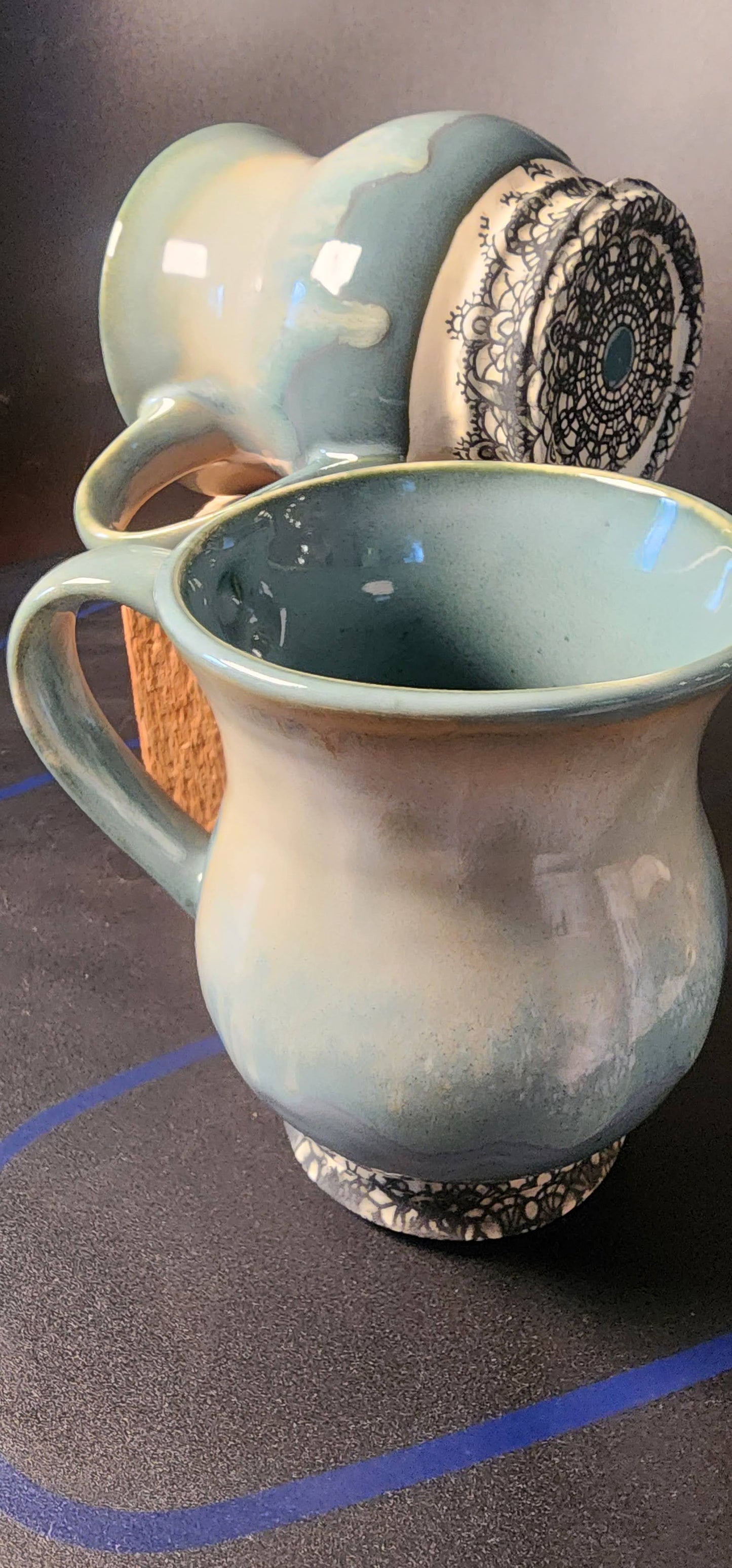 MANUFACTURER PRICING - Stoneware Mugs Crate of 10 - Alex Ceramics Wholesale