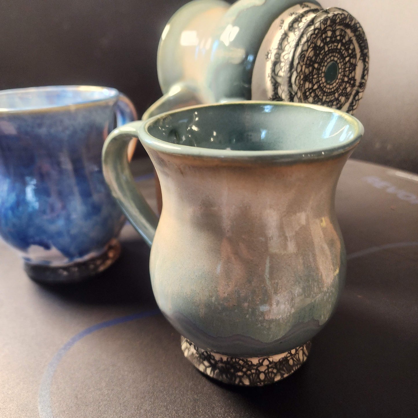 MANUFACTURER PRICING - Stoneware Mugs Crate of 10 - Alex Ceramics Wholesale