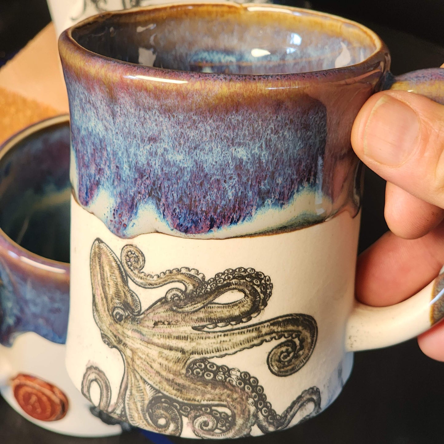 MANUFACTURER PRICING - Stoneware Mugs Crate of 10 - Alex Ceramics Wholesale