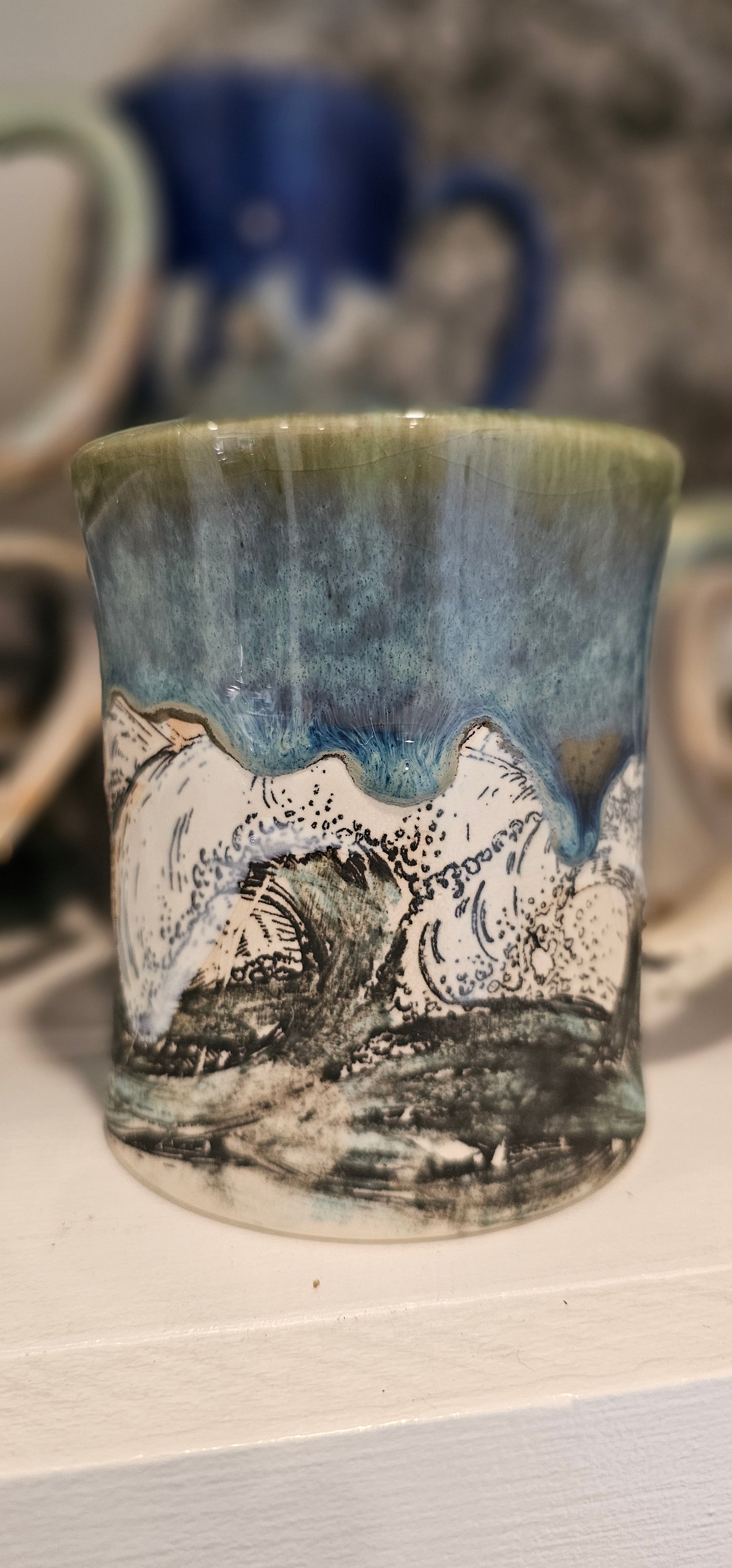 MANUFACTURER PRICING - Stoneware Mugs Crate of 10 - Alex Ceramics Wholesale