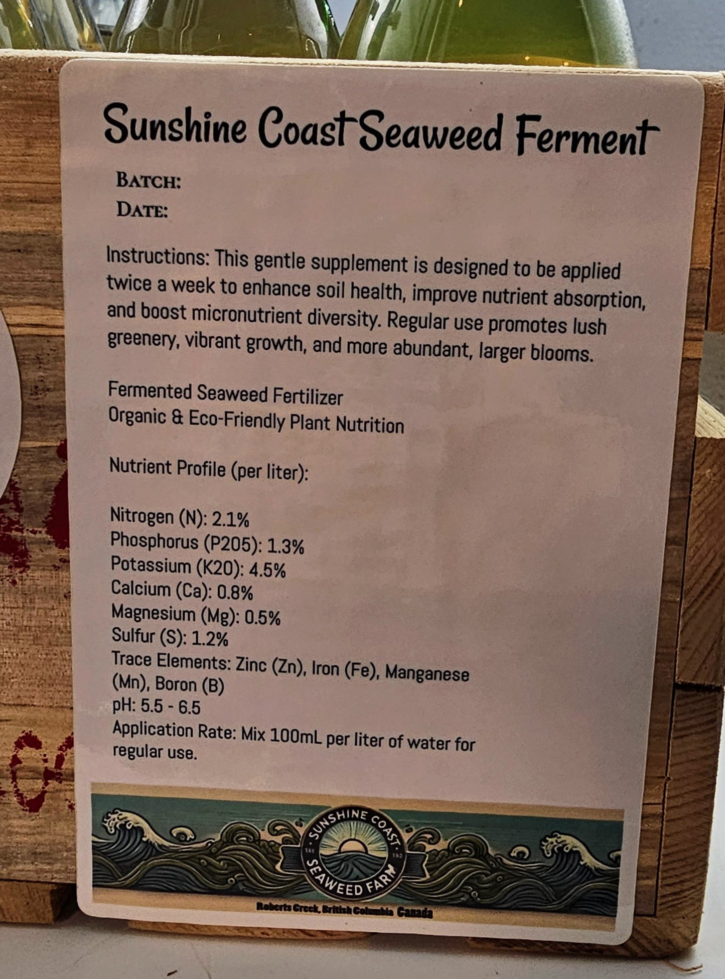 MANUFACTURERS PRICING: 12 pk - 500 ml - Seaweed Micro Drench (Retailers Only)