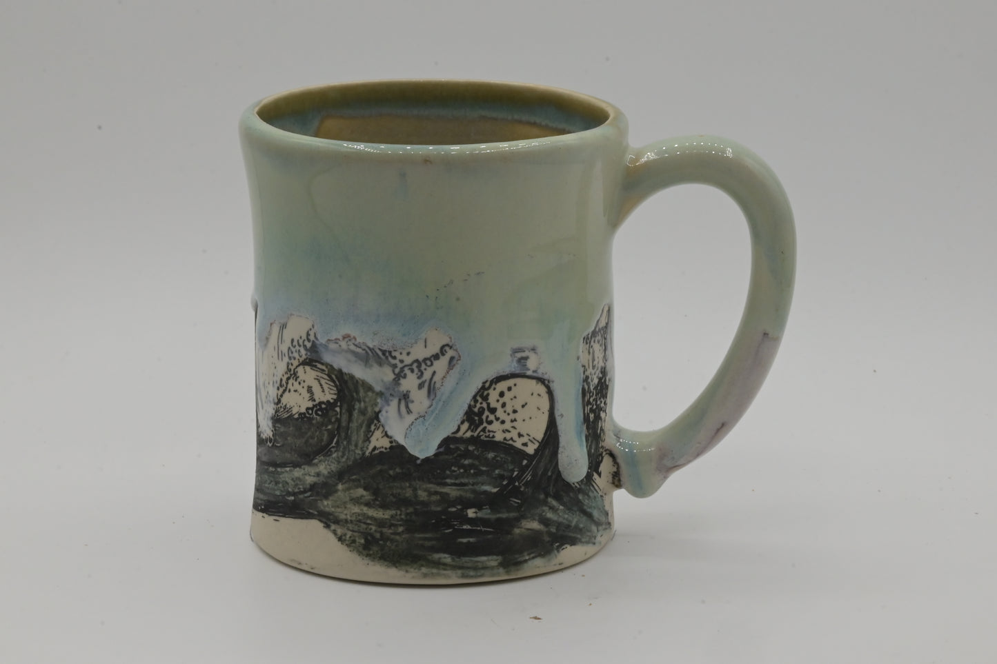 MANUFACTURER PRICING - Stoneware Mugs Crate of 10 - Alex Ceramics Wholesale