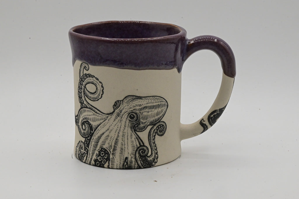 MANUFACTURER PRICING - Stoneware Mugs Crate of 10 - Alex Ceramics Wholesale