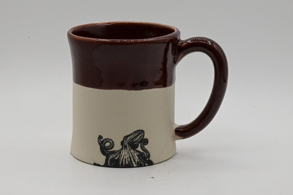 MANUFACTURER PRICING - Stoneware Mugs Crate of 10 - Alex Ceramics Wholesale