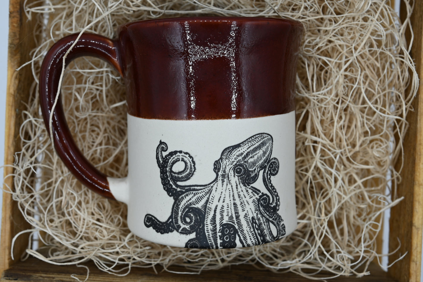 MANUFACTURER PRICING - Stoneware Mugs Crate of 10 - Alex Ceramics Wholesale