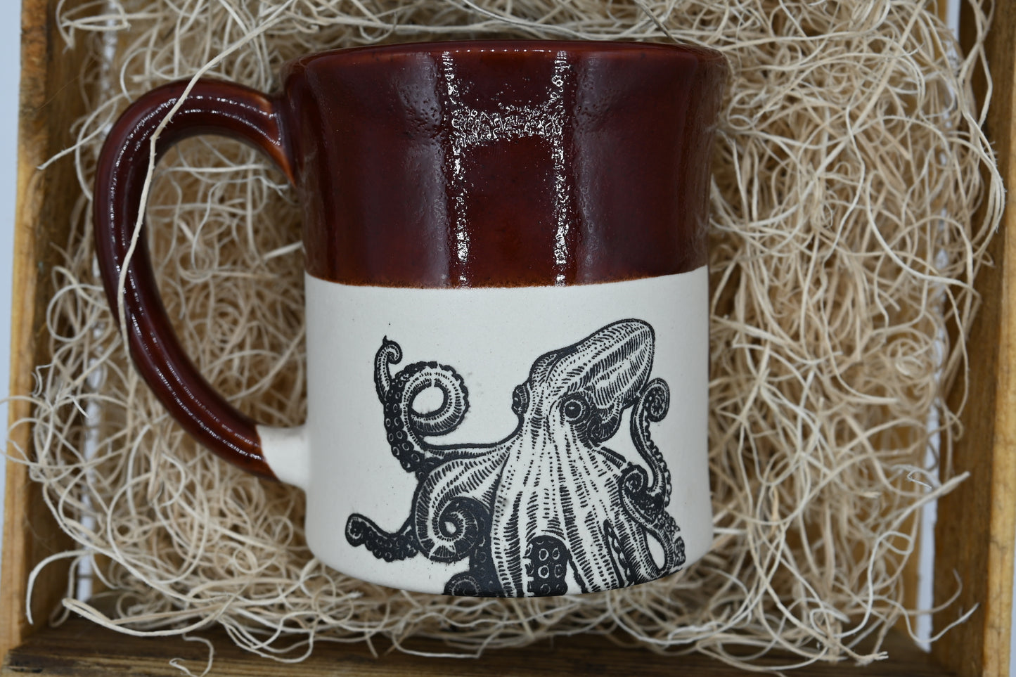 MANUFACTURER PRICING - Stoneware Mugs Crate of 10 - Alex Ceramics Wholesale