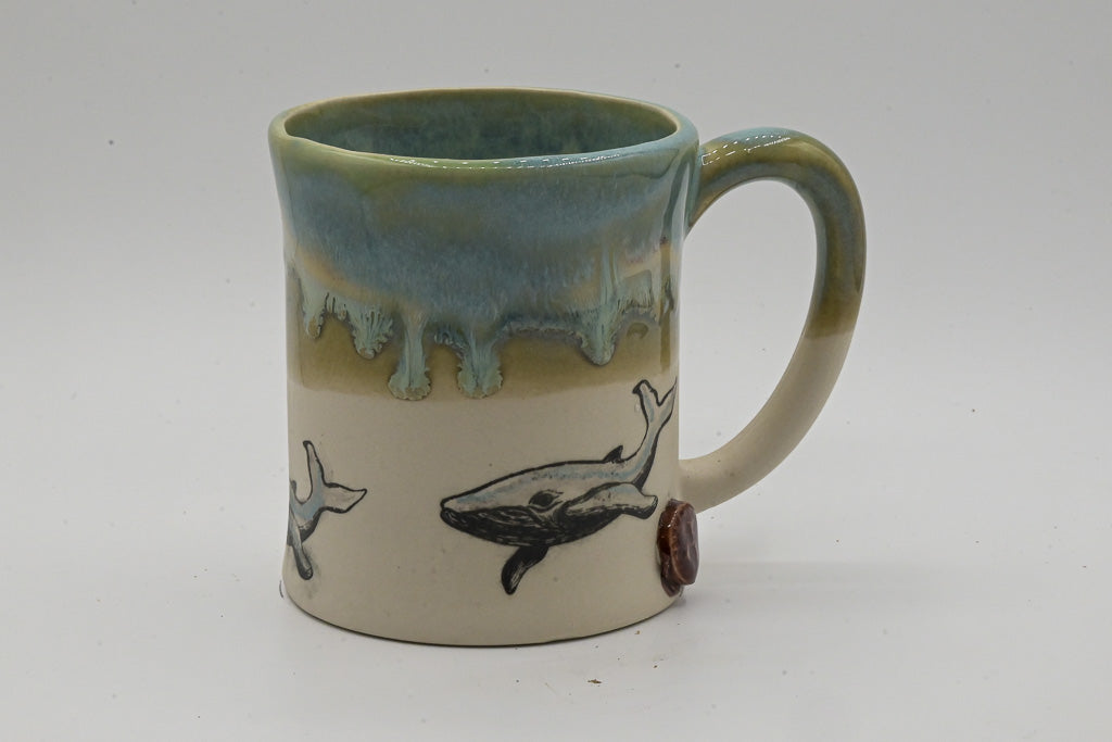 SAMPLE SALE - Handcrafted Stoneware Mugs - Alex Ceramics Roberts Creek