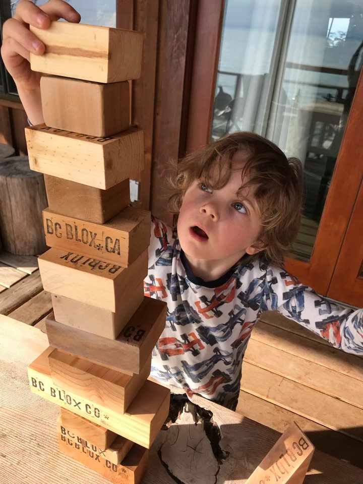 MANUFACTURER PRICING DEALS - Unfinished Vintage Wooden Building Blocks Set - Country Style by BCBLOX