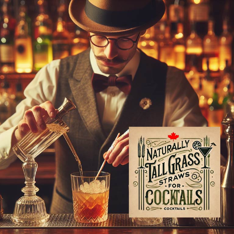 The Prairie Grass Cocktail Straw Comes Full Circle