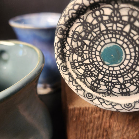 SAMPLE SALE - Handcrafted Stoneware Mugs - Alex Ceramics Roberts Creek