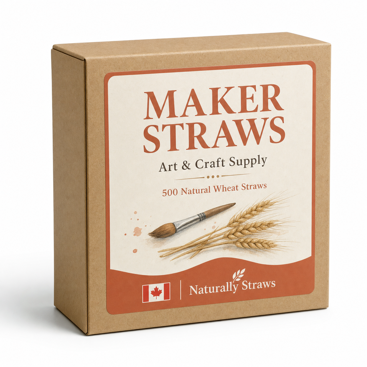 Maker Straws — Art & Craft Supply Pack (500 ct)