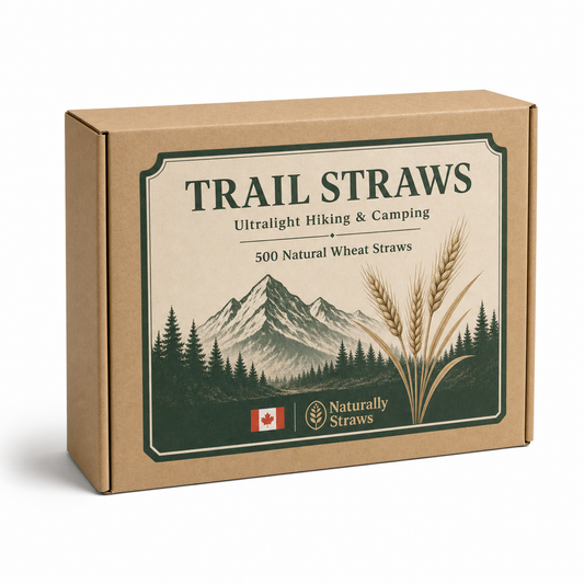 Trail Straws — Ultralight Hiking & Camping Pack (500 ct)