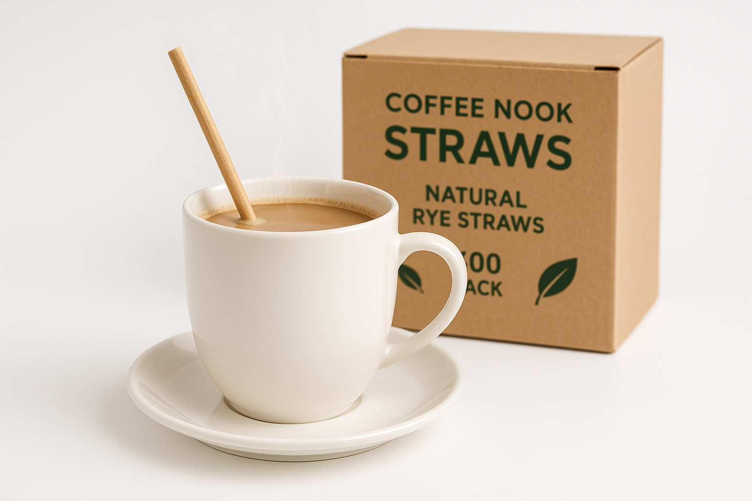 OG Rye Straws for hot and cold drinks