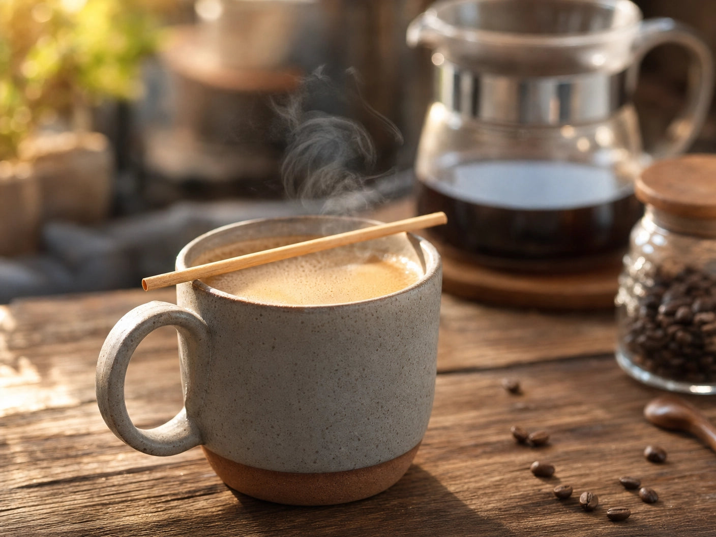 Naturally Straws — Hot Coffee Mug
